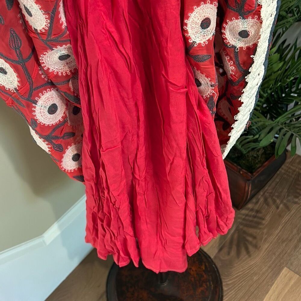 Spectacular Red Embellished Dress - Picture 14 of 17